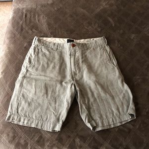 J.Crew men’s shorts 30W linen 9” inseam
